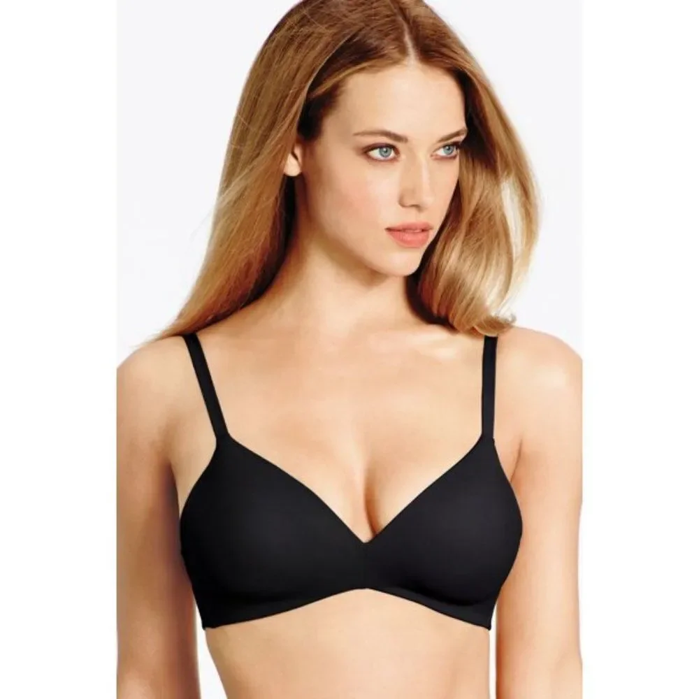 WACOAL 852189 How Perfect Non-Wire Bra Adjustable Lightly Padded Wirefree Nwot
